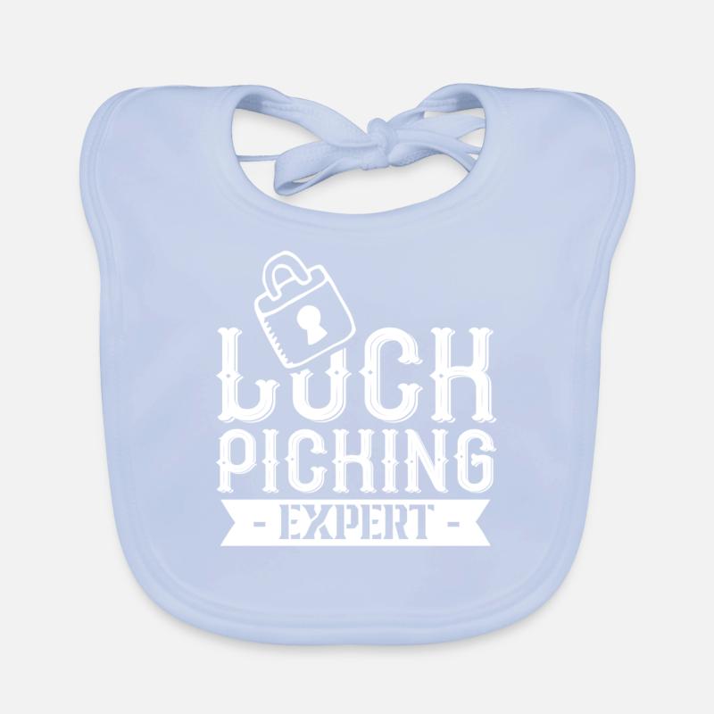 Lockpicking Experte Lock Picking Schloss Knacken Baby Bio-Lätzchen