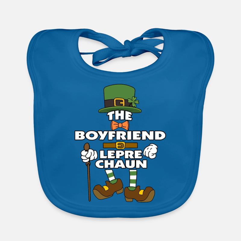 Le petit ami Leprechaun St Patrick’s Day Bavoir bio Bébé