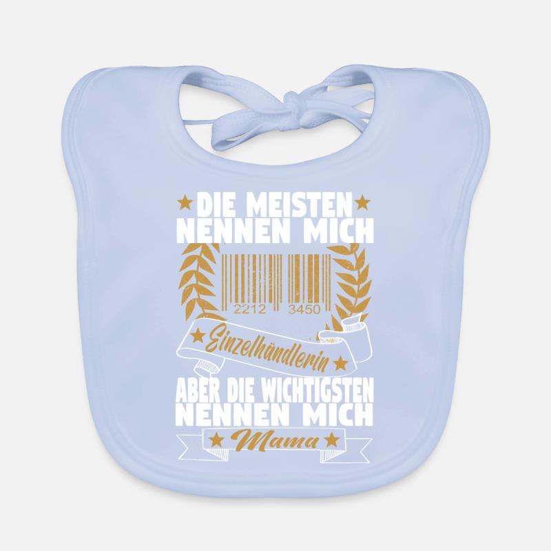 Verkäuferin Muttertag Einzelhandel Verkäufer Baby Bio-Lätzchen