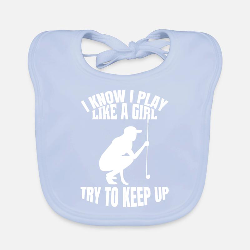 Golfeurs Golf Course Golf Golf Golf Club Bavoir bio Bébé