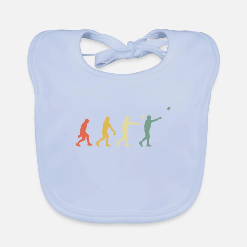 Cornhole Player Blind Hole - Funny Cornhole Organic Baby Bibs