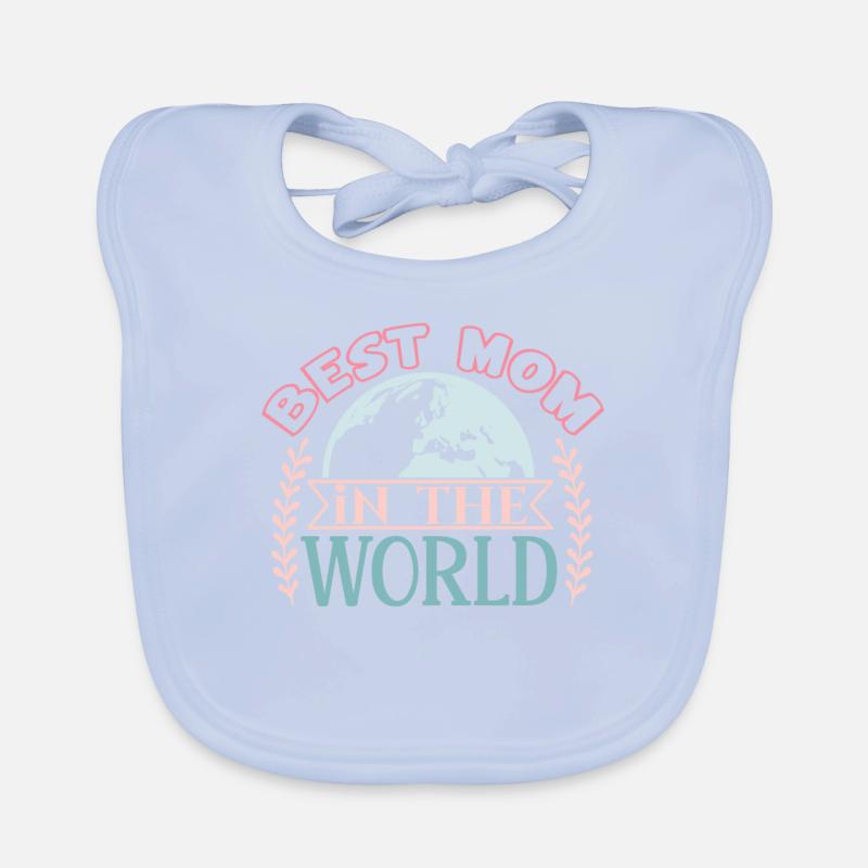 Beste Mutter der Welt - Muttertag Baby Bio-Lätzchen