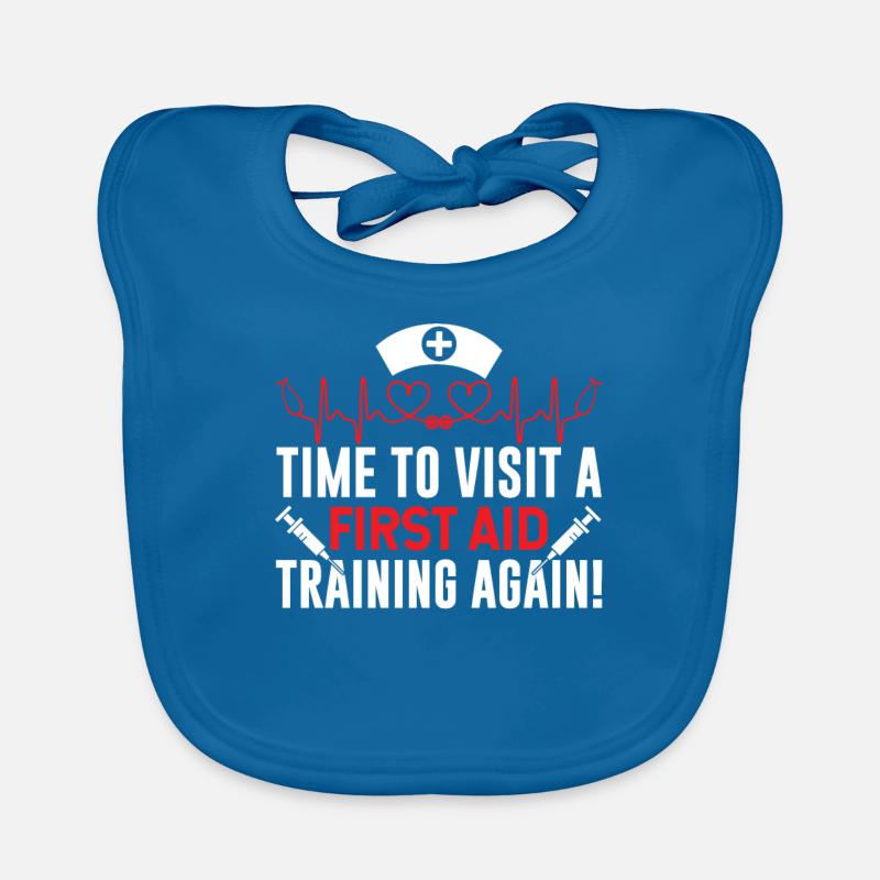 Time to attend a first aid course again Organic Baby Bibs