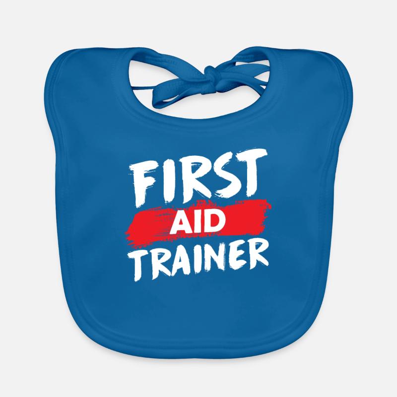 First Aid Instructor Course Teachers Immediate Measures Organic Baby Bibs