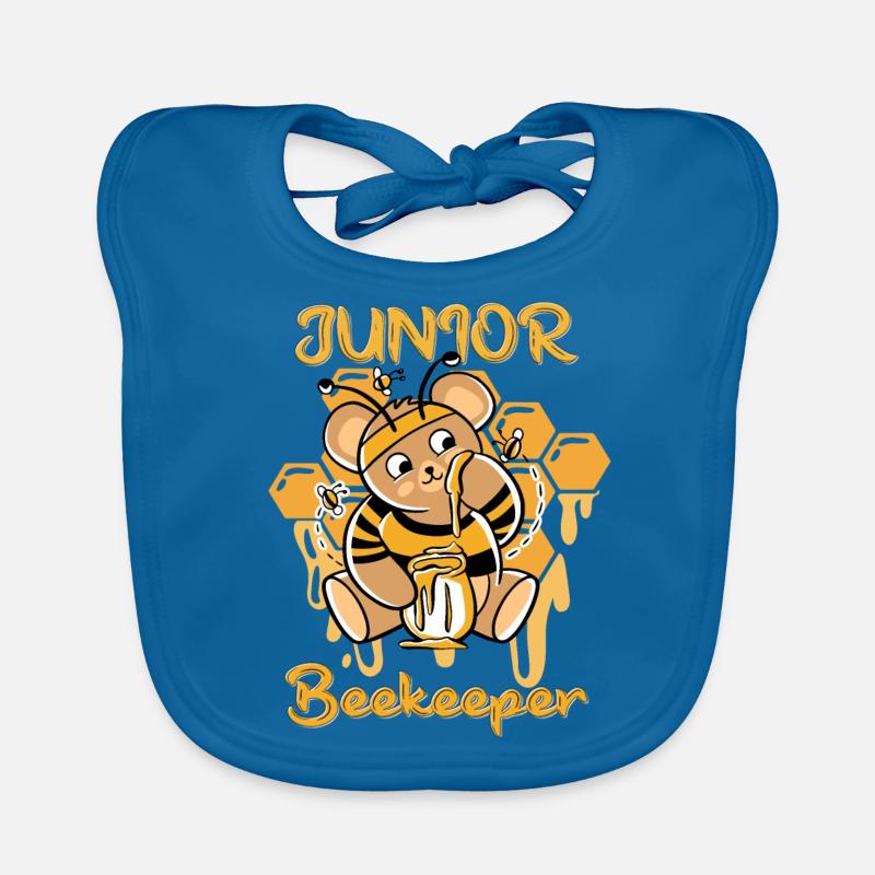 JUNIOR BEEKEEPER Organic Baby Bibs