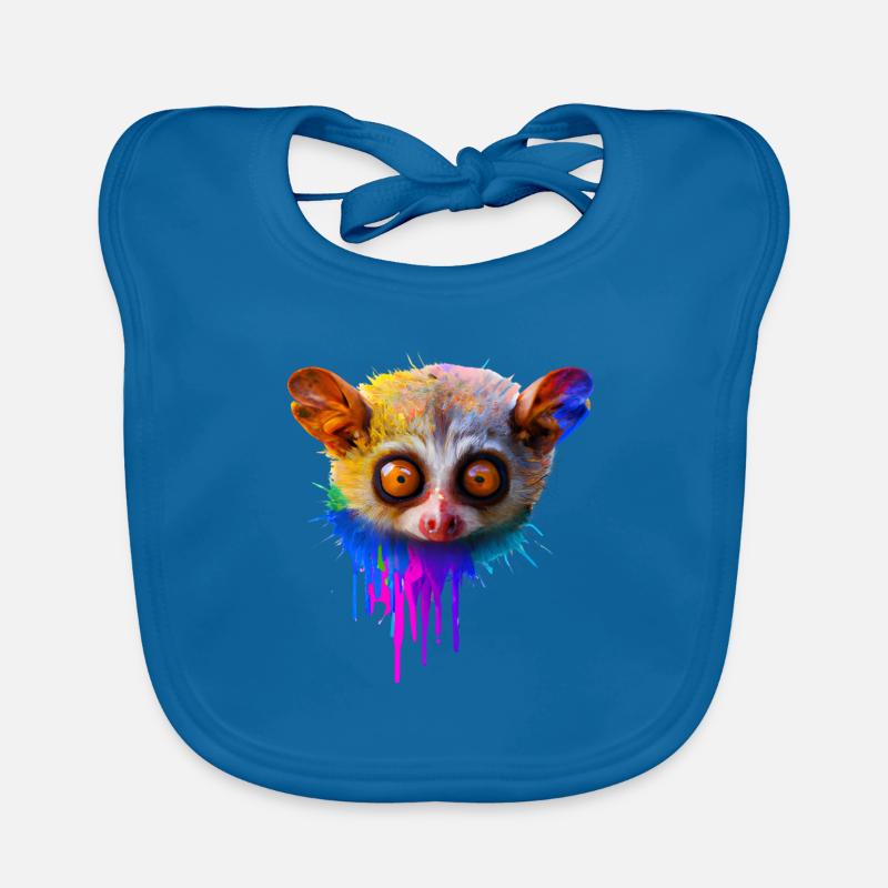 Conception Tarsier Bavoir bio Bébé