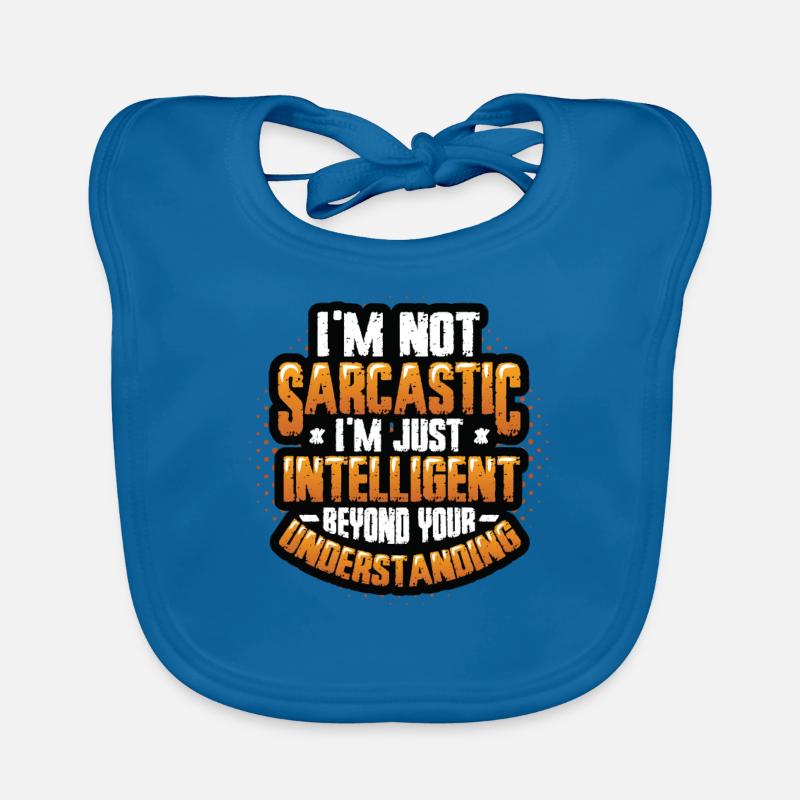 Intelligent Sarcasm, Beyond Understanding Organic Baby Bibs