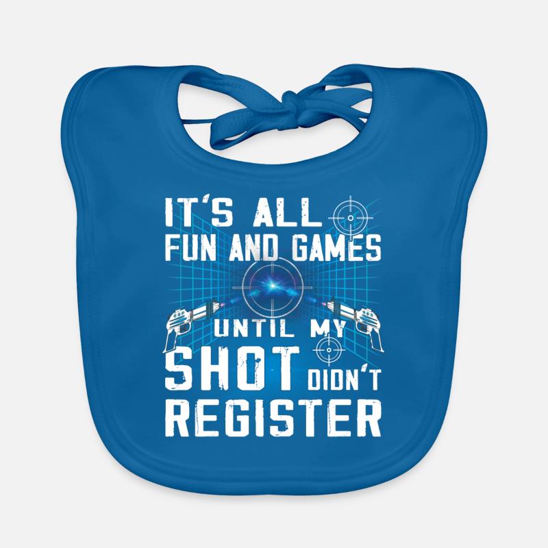 Lecteur de laser tag cool Bavoir bio Bébé