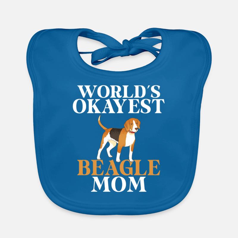 Beagle Gift Beagle Owner Organic Baby Bibs