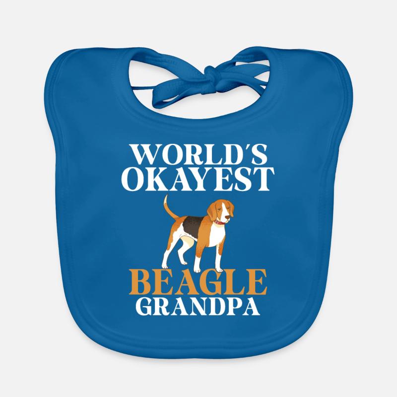 Beagle Gift Beagle Owner Organic Baby Bibs