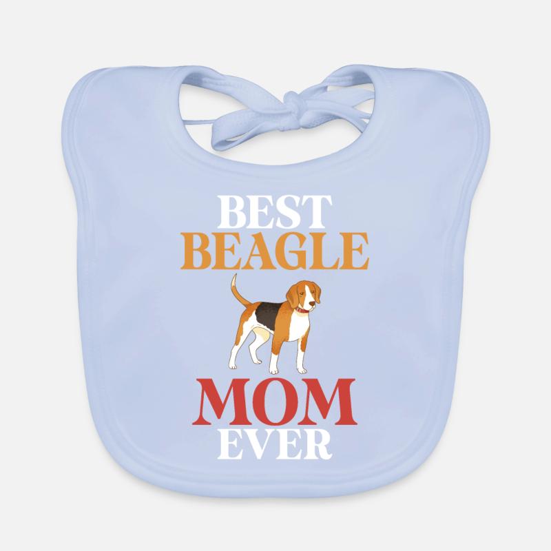 Beagle Cadeau Beagle Propriétaire Bavoir bio Bébé