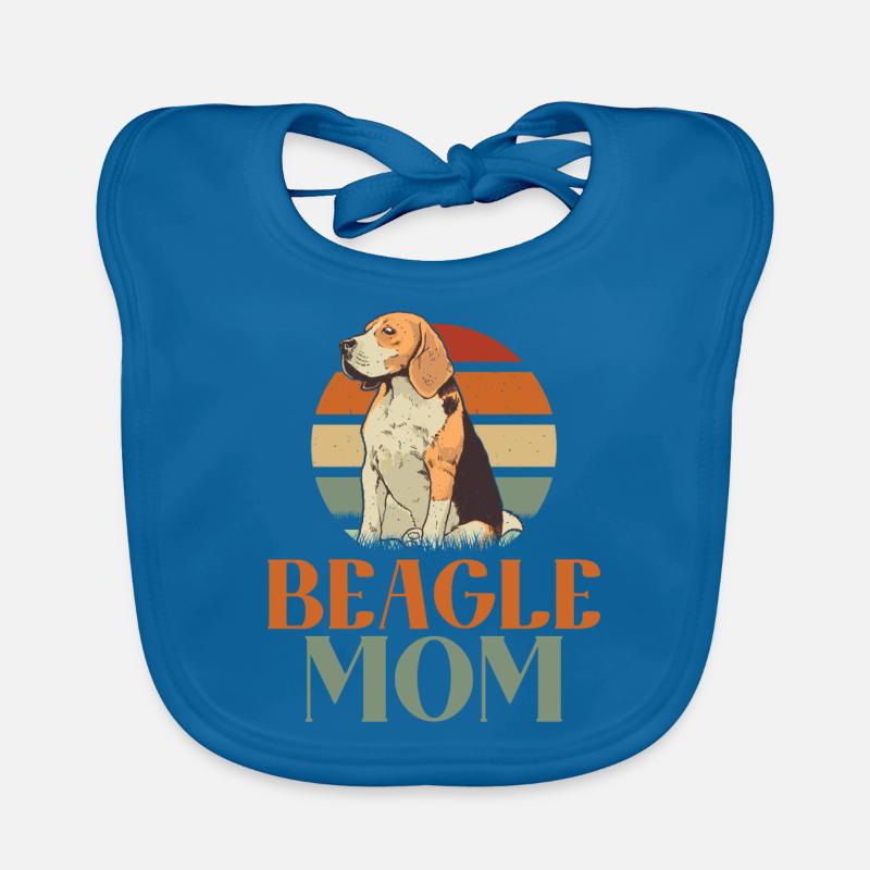Beagle Cadeau Beagle Propriétaire Bavoir bio Bébé