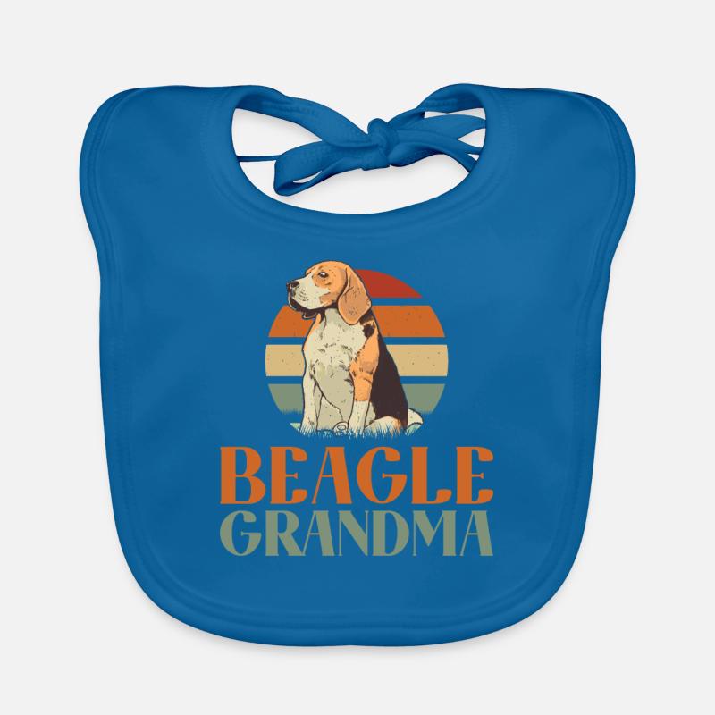 Beagle Gift Beagle Owner Organic Baby Bibs