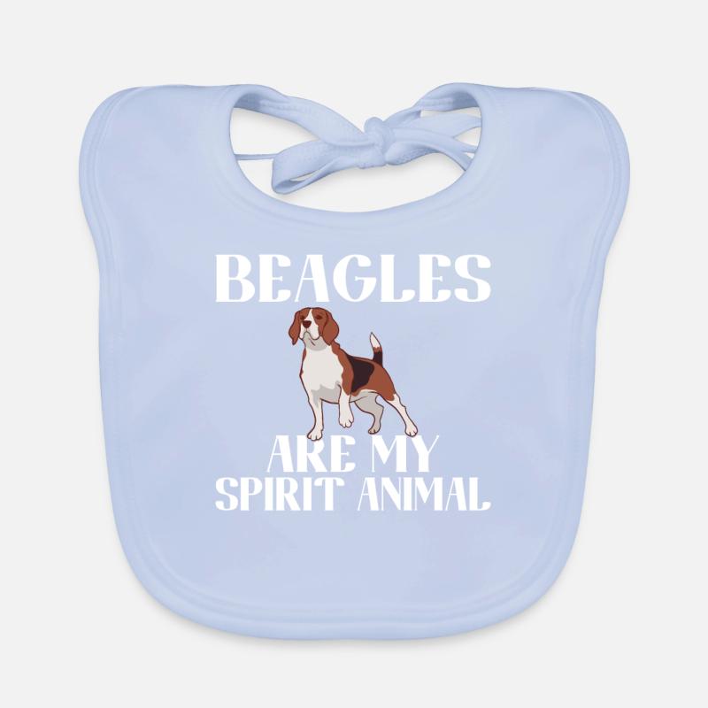 Beagle Gift Beagle Owner Organic Baby Bibs