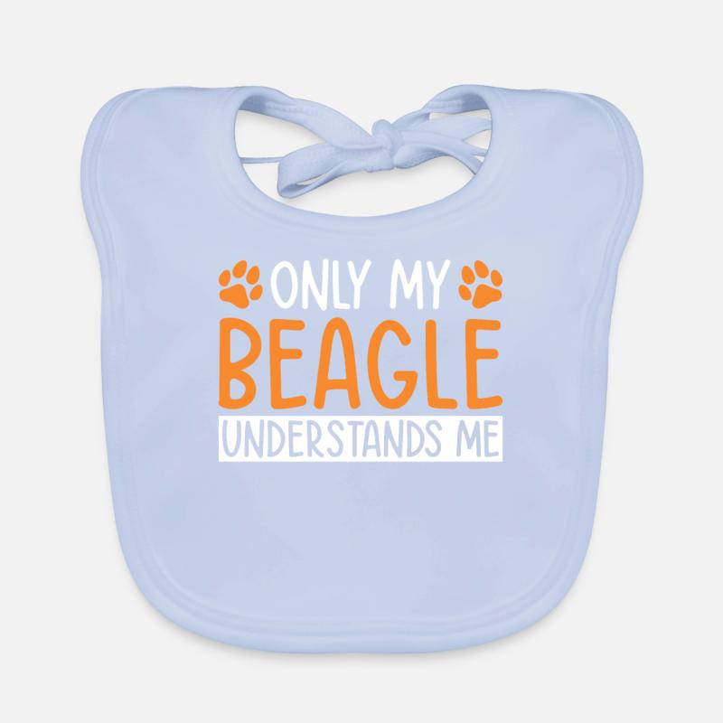 Beagle Cadeau Beagle Propriétaire Bavoir bio Bébé