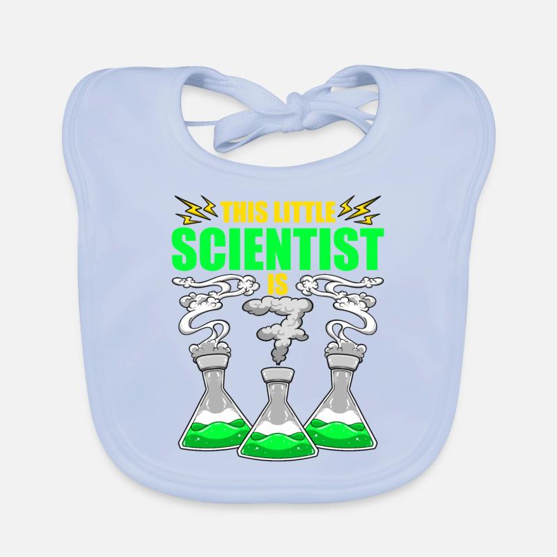 Science Birthday 7th Science Theme Party Scientist Organic Baby Bibs