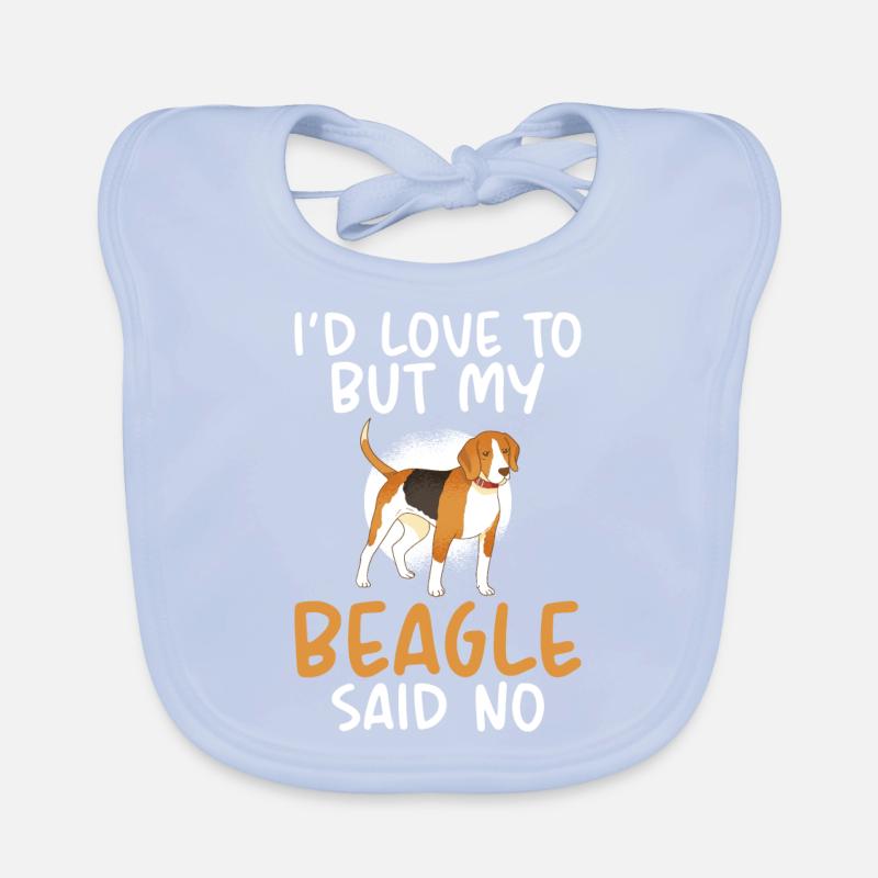 Beagle Cadeau Beagle Propriétaire Bavoir bio Bébé