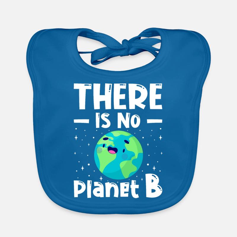 Il n’y a pas de planète B Bavoir bio Bébé