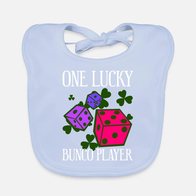 Bunco St. Patricks Design Für Bunco Player Baby Bio-Lätzchen