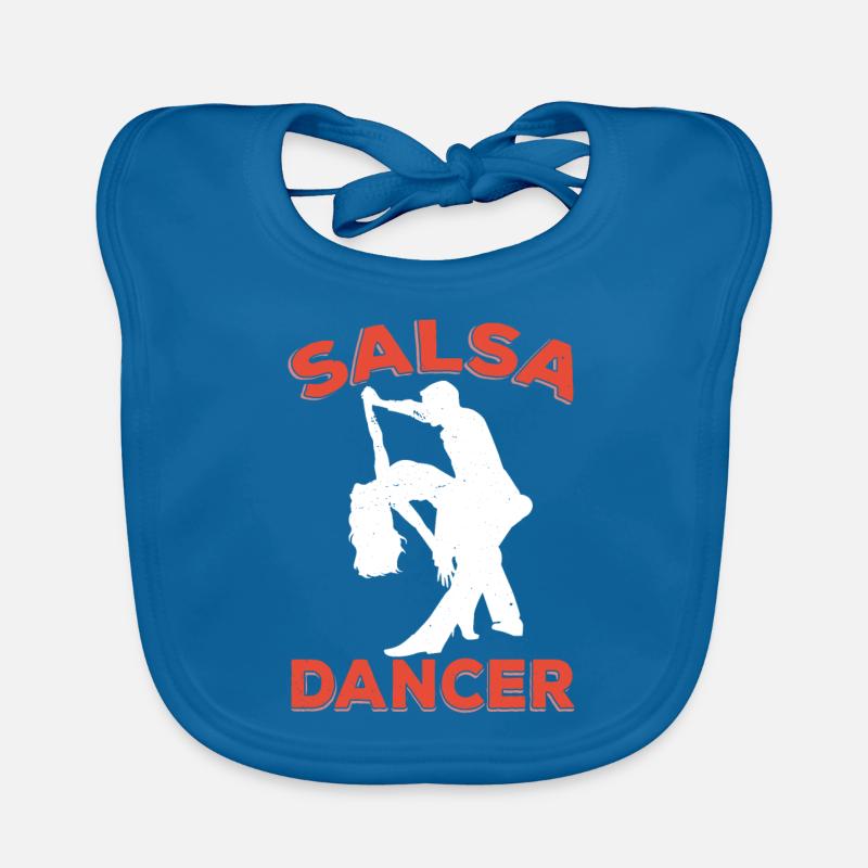 Salsa Dancer Dancing Hobby Dance Organic Baby Bibs
