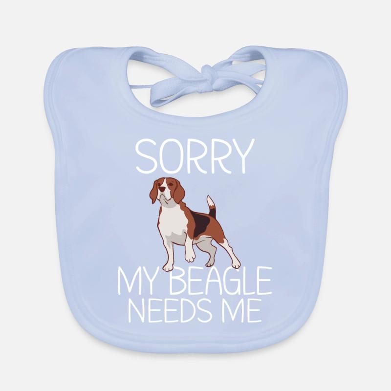 Beagle Cadeau Beagle Propriétaire Bavoir bio Bébé