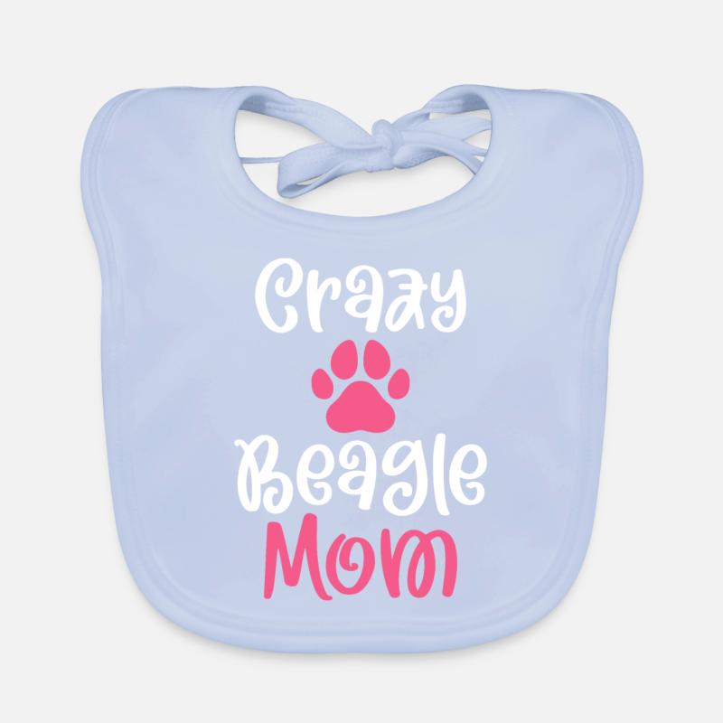 Beagle Cadeau Beagle Propriétaire Bavoir bio Bébé