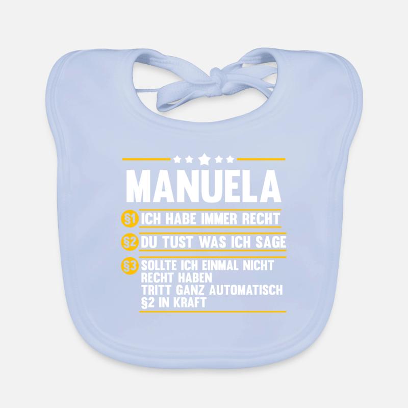 Manuela Baby Bio-Lätzchen