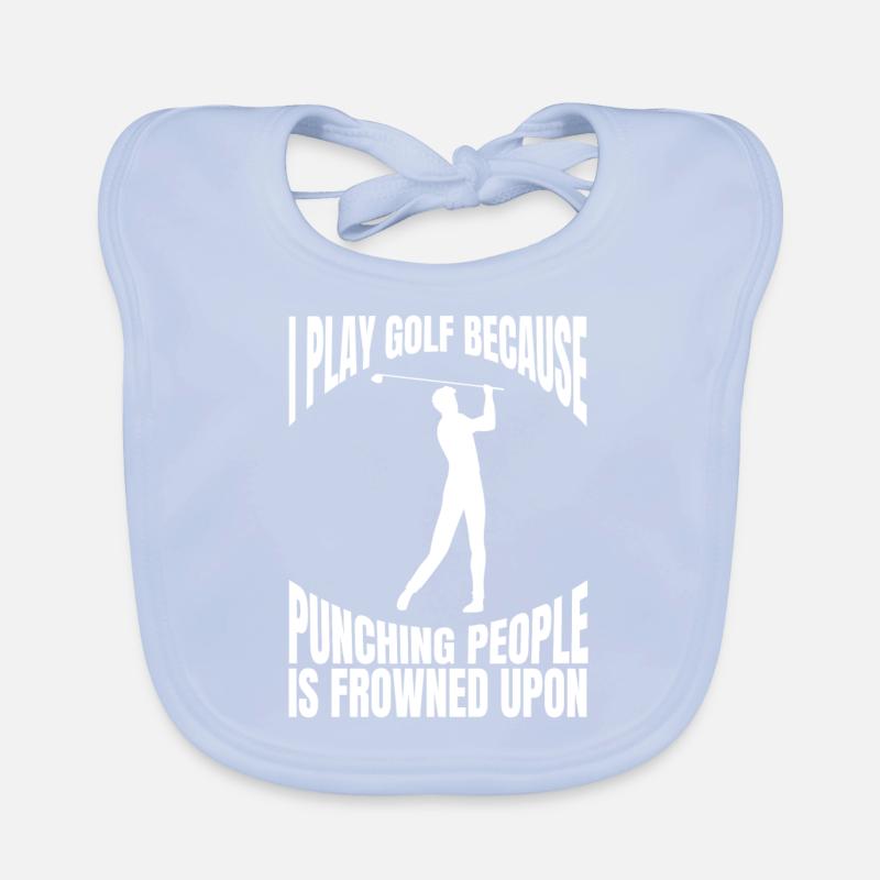 Golfeurs Golf Course Golf Golf Golf Club Bavoir bio Bébé
