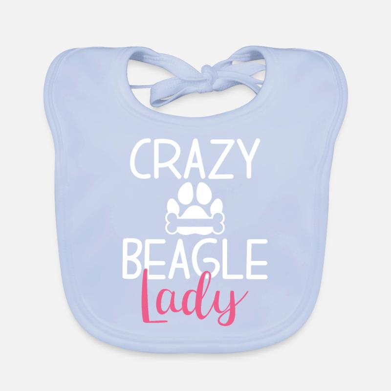 Beagle Cadeau Beagle Propriétaire Bavoir bio Bébé