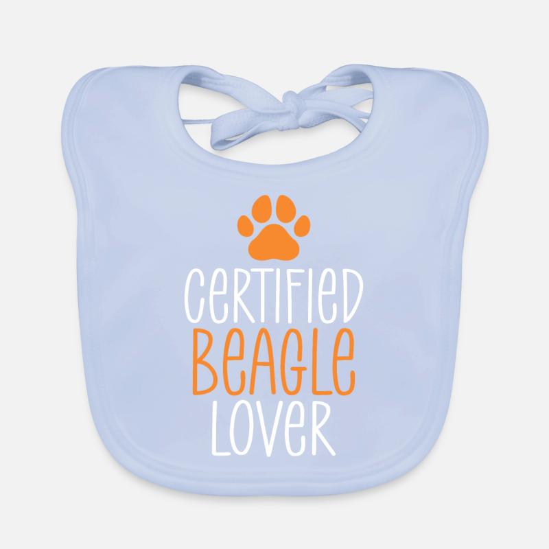 Beagle Cadeau Beagle Propriétaire Bavoir bio Bébé