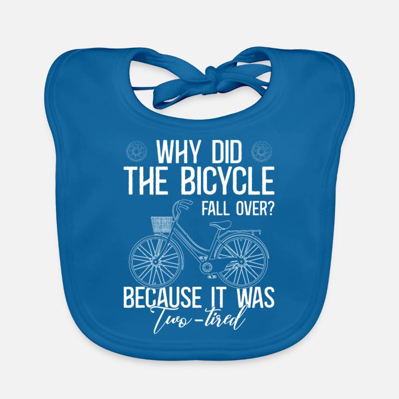 Funny Joke - Bicycle Baby Bio-Lätzchen