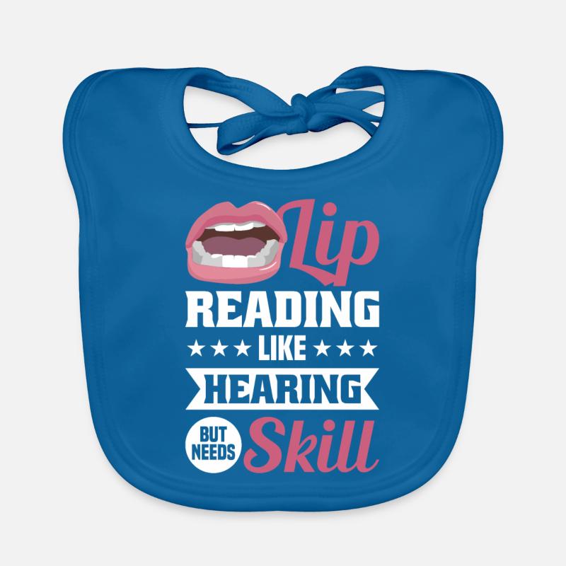 Deaf Deaf Sign Language Deaf Pride Organic Baby Bibs