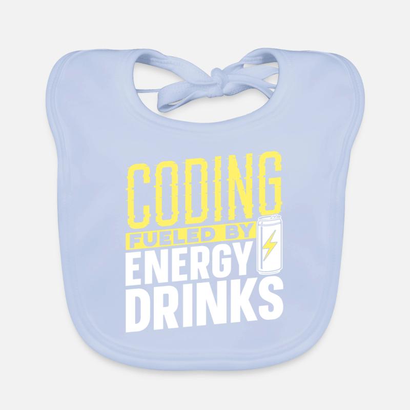 Programmation avec le code de codage des boissons énergisantes Bavoir bio Bébé
