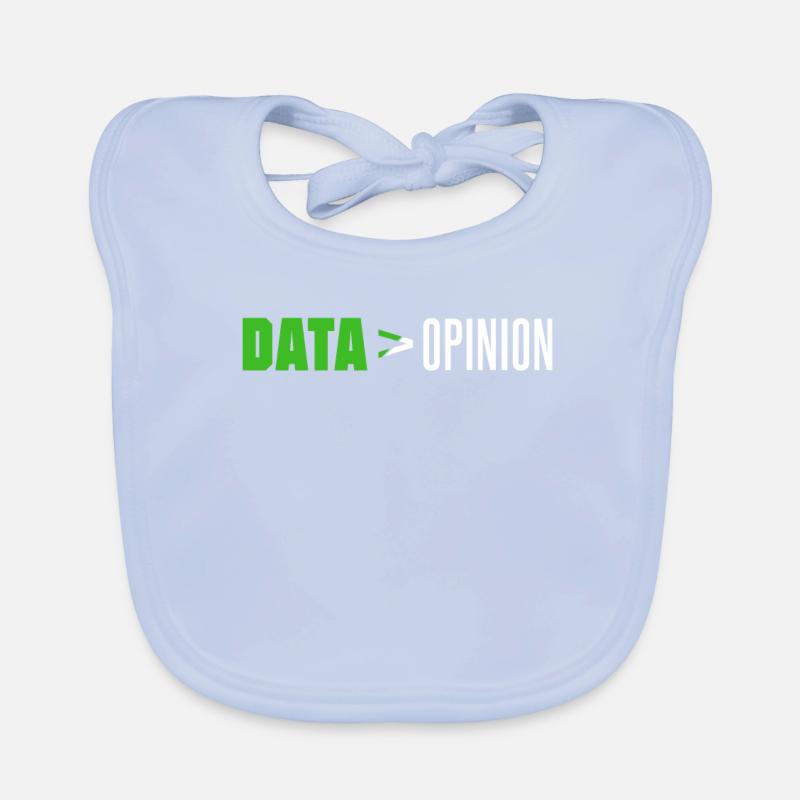 Data > opinion Code Coding Programmer Coder Organic Baby Bibs