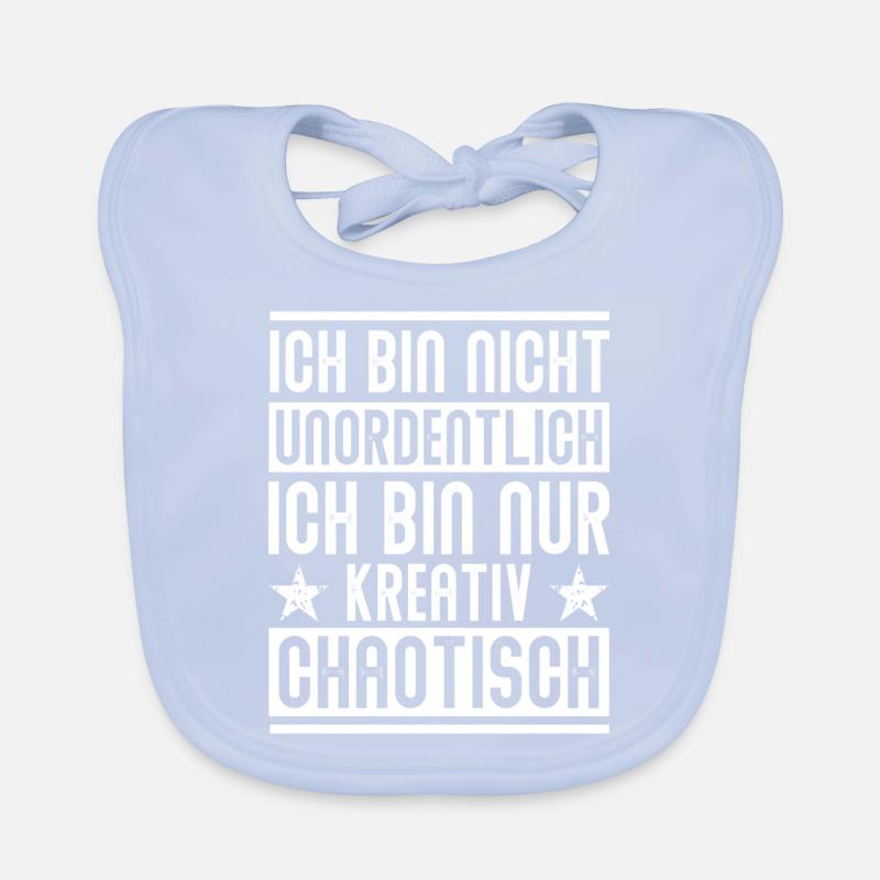 Kreativ Chaotisch - Design Baby Bio-Lätzchen