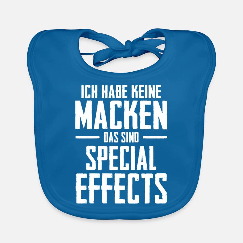 Ich habe keine Macken das sind Special Effects Baby Bio-Lätzchen