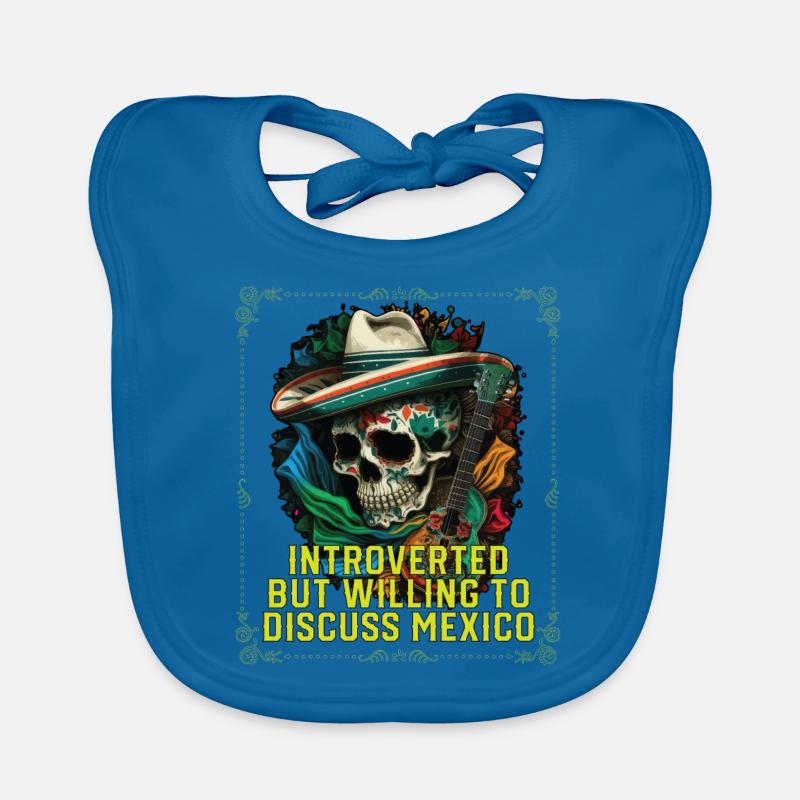 Introverted But Willing To Discuss Mexico Pride Baby Bio-Lätzchen