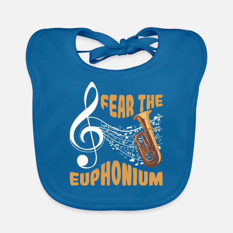Euphonium Euphonium Player Brass Euphonist Organic Baby Bibs