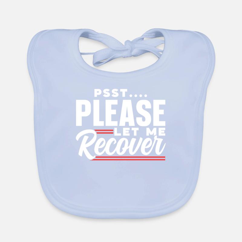 Psst please let me get well again Organic Baby Bibs