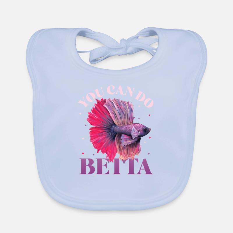 Keeping betta fish Organic Baby Bibs