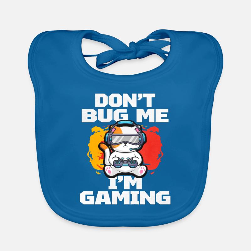 Gaming Gaming Computer Games Gift Organic Baby Bibs