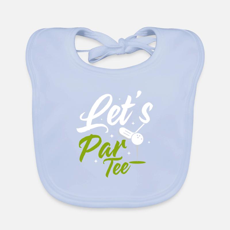 Let's Par Tee Golf Golfing Baby Bio-Lätzchen