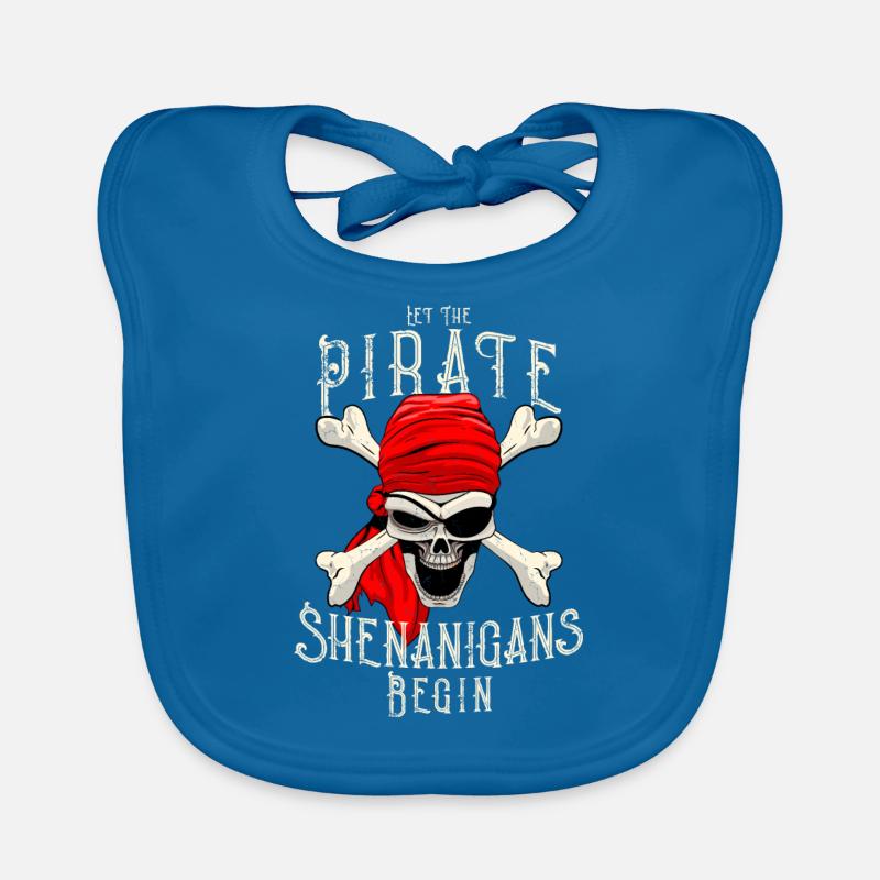 Let The Pirate Shenanigans Begin for Gasparilla Organic Baby Bibs