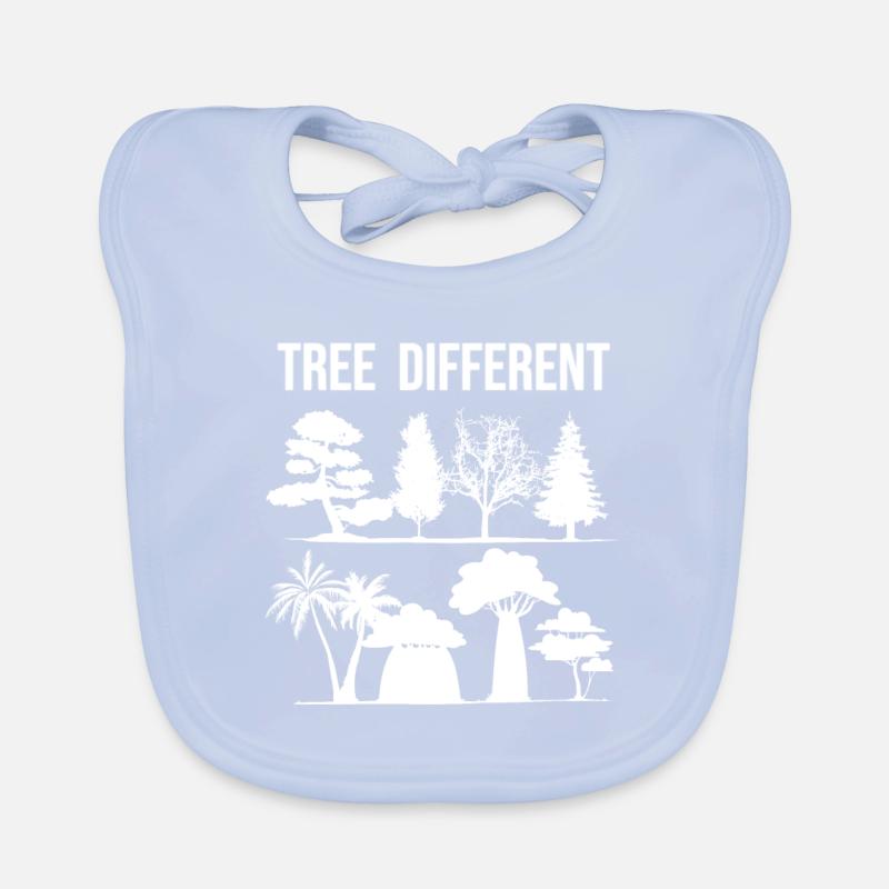 Tree Different - sei anders - sei du selbst Baby Bio-Lätzchen