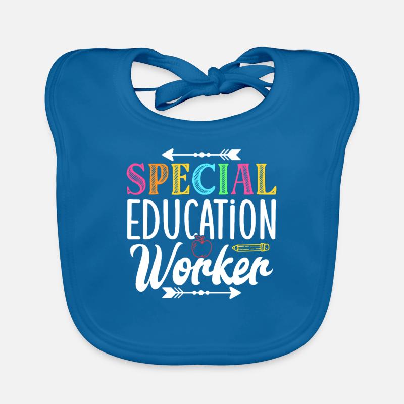 Special Education Workers Special Education Teachers Organic Baby Bibs
