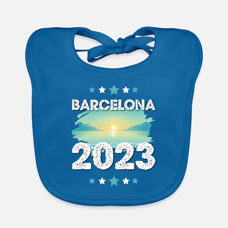 Barcelona 2023 Baby Bio-Lätzchen