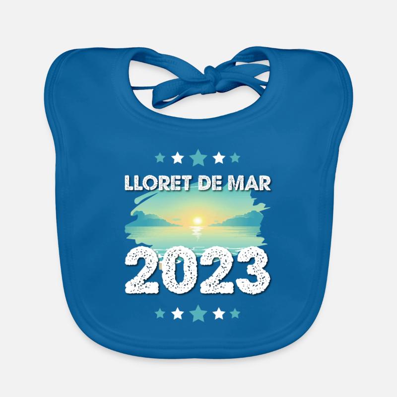 Lloret de Mar 2023 Bavoir bio Bébé