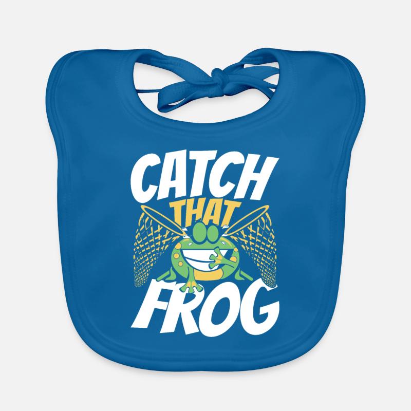 Attrapez cette grenouille Rainette Crapaud Têtard Bavoir bio Bébé