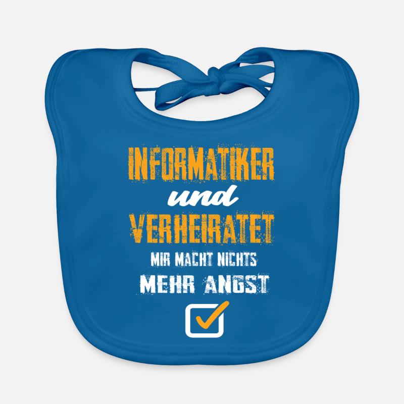 Informatiker Baby Bio-Lätzchen