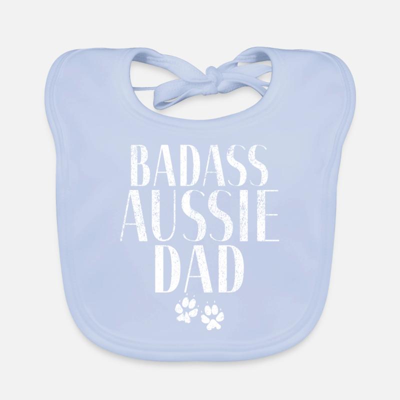 Australian Shepherd Geschenke Baby Bio-Lätzchen
